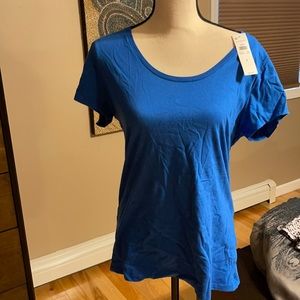 Ann Taylor tee shirt royal blue